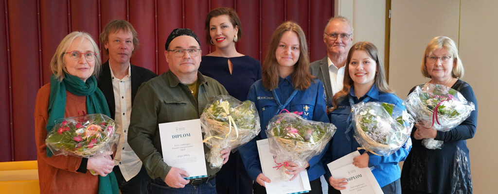 Raaseporissa ja Hangossa palkittiin vuoden aikana ansioituneita